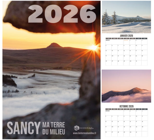 Calendrier 2026 - Sancy - Mural - A3 / A4 / A5 (Pré-commande) – Image 2