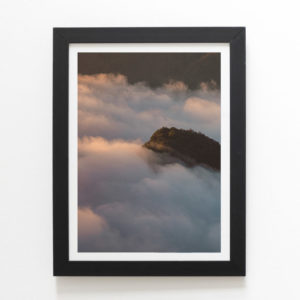 Sommet près de Chaudefour dans les nuages