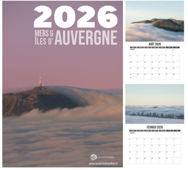 Calendrier 2026 - Mers de nuages - Mural - A3 / A4 (Pré-commande) – Image 2